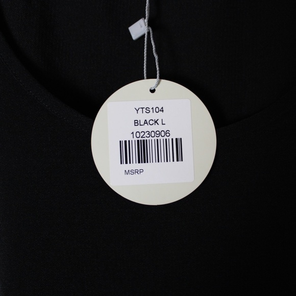 Patrizia Luca NWT Black Formal Dress Size Large - Picture 4 of 5